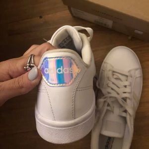 Adidas Neo Cloudfoam Women’s Irridescent Sneaker